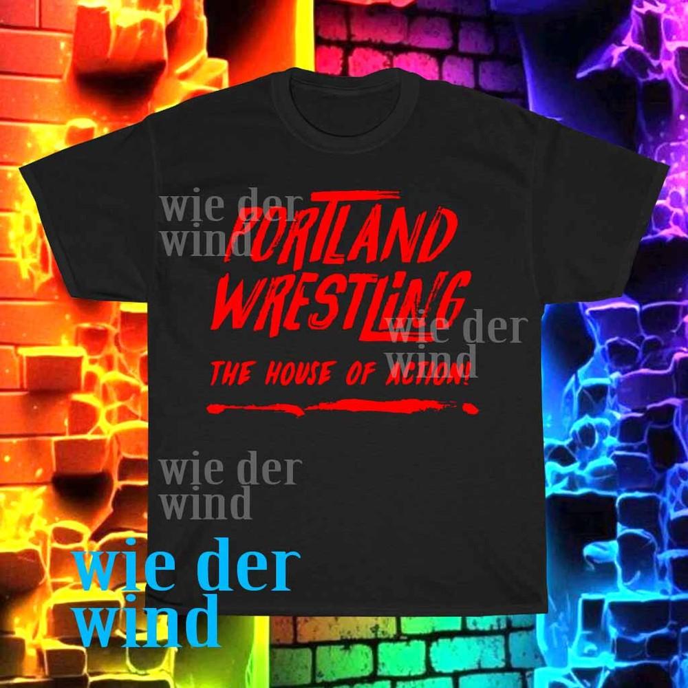 New Portland Wrestling Logo Men#039;s Tshirt funny size S to 5XL Unisex T-Shirt S
New Portland Wrestling Logo Men#039;s Tshirt funny size S to 5XL Unisex T-Shirt S