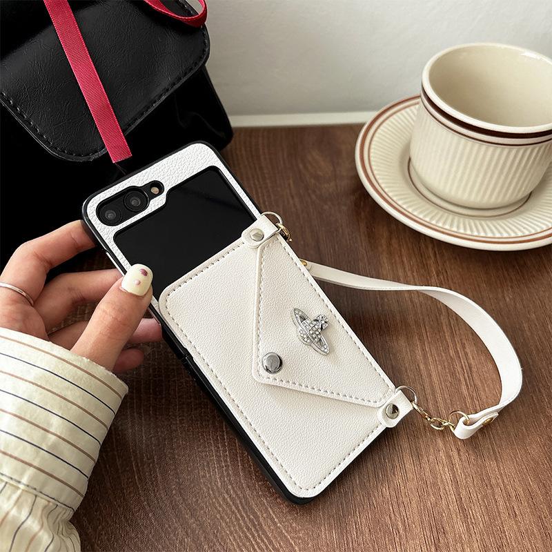 Rhinestone Planet Wallet Mobile Phone Rope for Samsung Zflip6 Folding Flip Phone Case Findn3Flip Leather For Samsung ZFlip3
Rhinestone Planet Wallet Mobile Phone Rope for Samsung Zflip6 Folding Flip Phone Case Findn3Flip Leather For Samsung ZFlip3