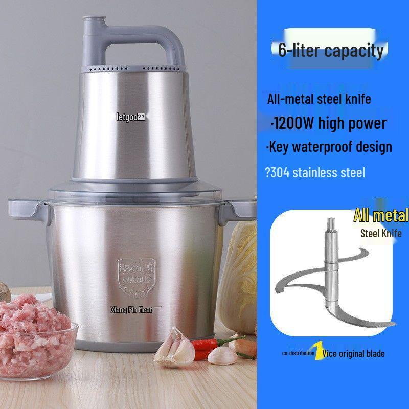 6L High Power Meat Grinder for Chili Garlic Paste & Dry Grinding
6L High Power Meat Grinder for Chili Garlic Paste & Dry Grinding