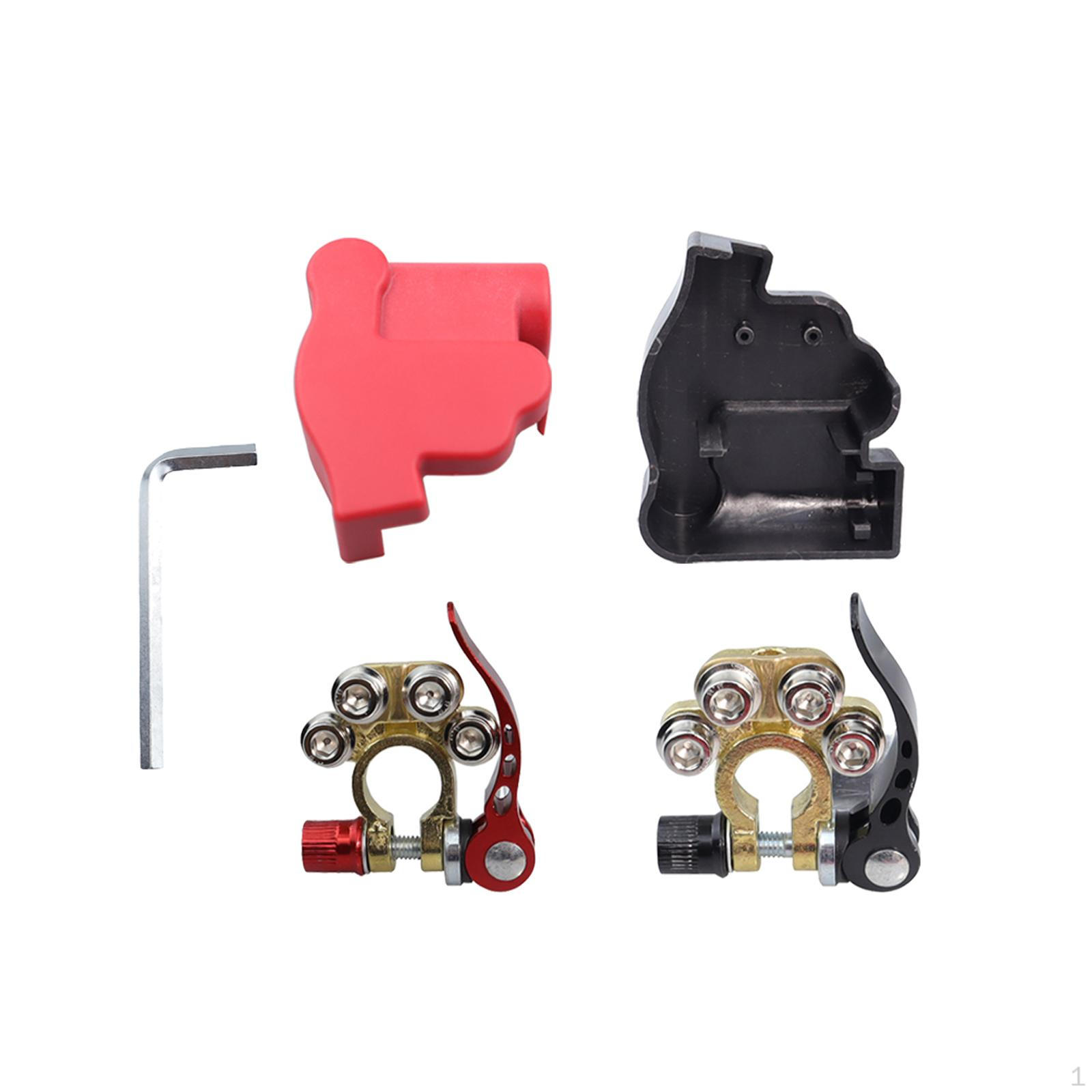 Car Terminal Connector Long Service Life Universal Positive Negative Accessories Clamp Style D
Car Terminal Connector Long Service Life Universal Positive Negative Accessories Clamp Style D