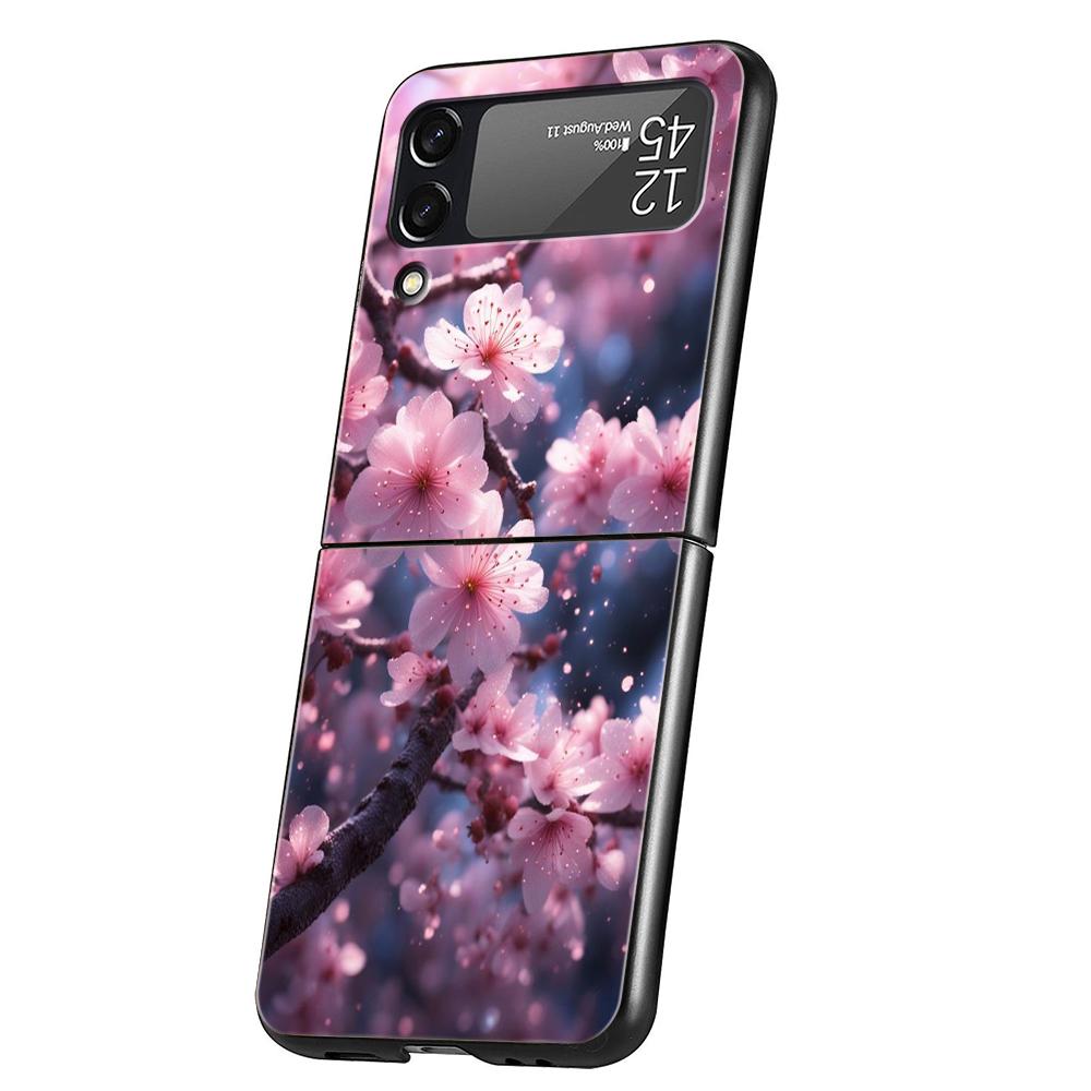 Cherry Blossoms Hard PC Phone Case For Samsung Galaxy Z Flip 5 4 3 Black Cover For Galaxy Z Flip 6 Foldable Shockproof Cases Bag Z Flip 4
Cherry Blossoms Hard PC Phone Case For Samsung Galaxy Z Flip 5 4 3 Black Cover For Galaxy Z Flip 6 Foldable Shockproof Cases Bag Z Flip 4