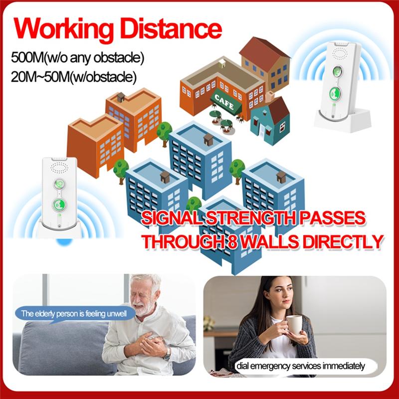 Fresh Audio Doorbell Wireless Voice Caller Communication Wireless Voice Pager 500-Meter Communication Range For Home/Office чёрный
Fresh Audio Doorbell Wireless Voice Caller Communication Wireless Voice Pager 500-Meter Communication Range For Home/Office чёрный