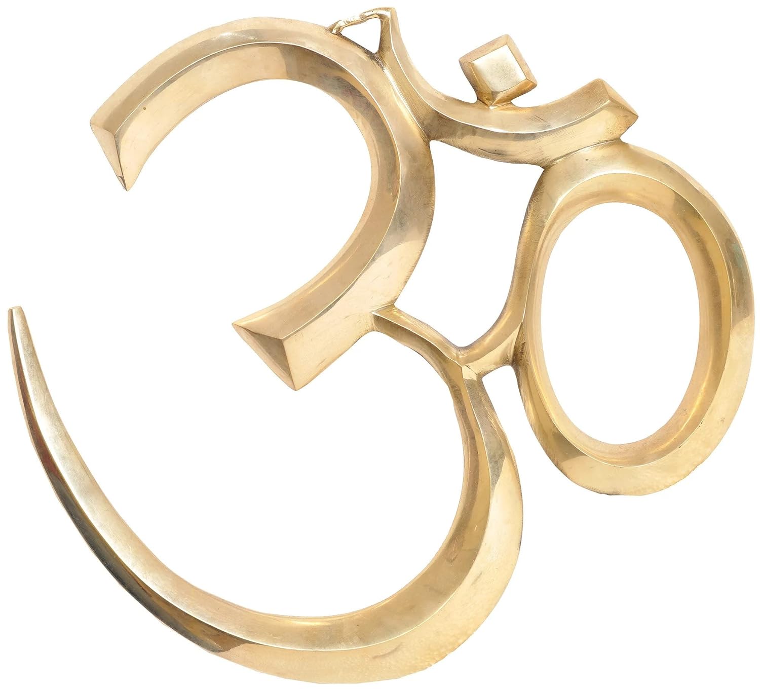 100% Pure Brass Om Wall Hanging Sculpture, Fengshui, Good Luck, Auspicious
100% Pure Brass Om Wall Hanging Sculpture, Fengshui, Good Luck, Auspicious