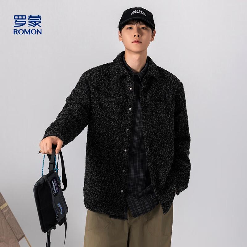 Romon Men s Wool Blend Lapel Casual Jacket XL
Romon Men s Wool Blend Lapel Casual Jacket XL