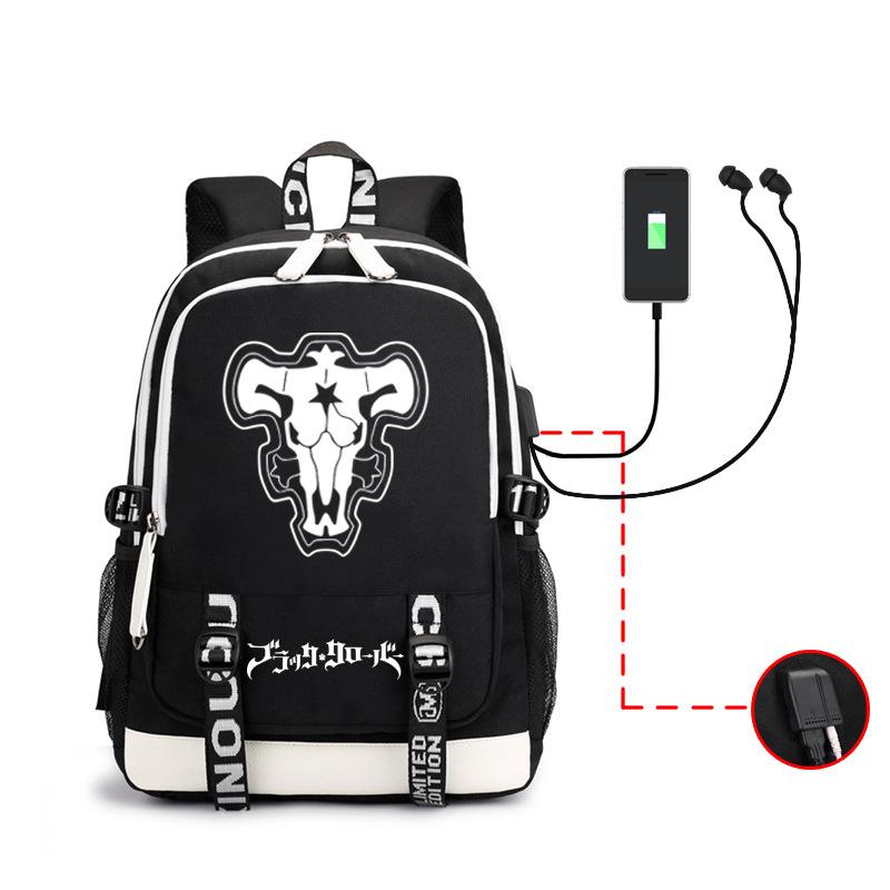 Black Clover-Black Clover Outdoor Travel Bag Trendy Backpack Computer Bag 20inch
Black Clover-Black Clover Outdoor Travel Bag Trendy Backpack Computer Bag 20inch