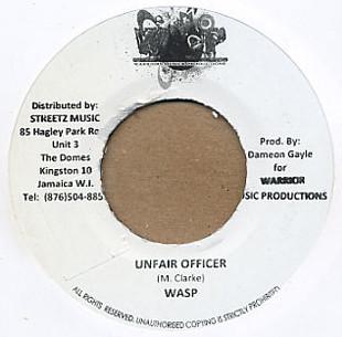 7inch Record WASP - Unfair Officer NONE Warrior Music P Jamaica Reggae, Ska & Dub Used
7inch Record WASP - Unfair Officer NONE Warrior Music P Jamaica Reggae, Ska & Dub Used