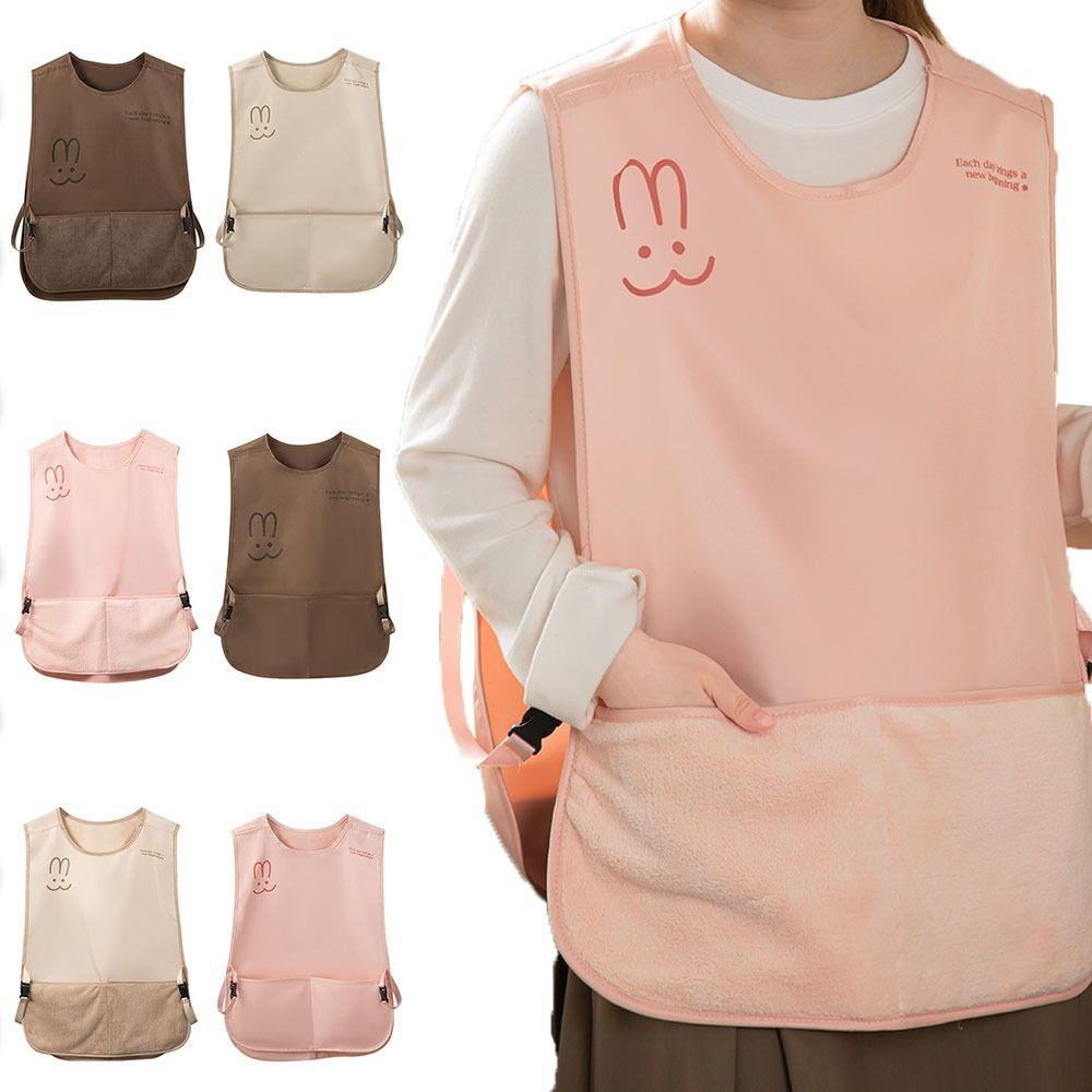 Waterproof Sleeveless Apron Vest Style Coffee House Uniform Kitchen Aprons Cleaning Accessories Beige-Without hand wipe
Waterproof Sleeveless Apron Vest Style Coffee House Uniform Kitchen Aprons Cleaning Accessories Beige-Without hand wipe