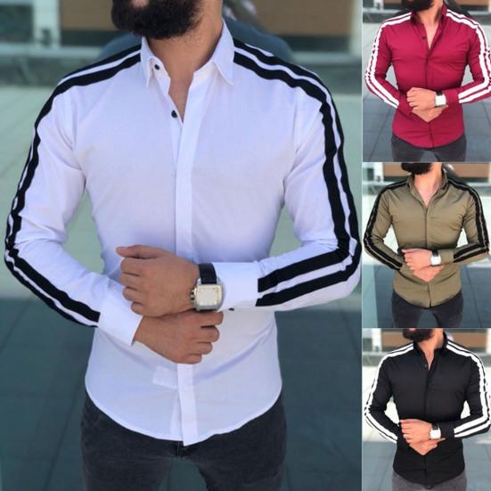 Длинный рукав Отложной воротник Мужчины Рубашка Пуговицы Манжеты Боковые полосатые Тонкие офисные рубашки Одежда для отдыха
Длинный рукав Отложной воротник Мужчины Рубашка Пуговицы Манжеты Боковые полосатые Тонкие офисные рубашки Одежда для отдыха