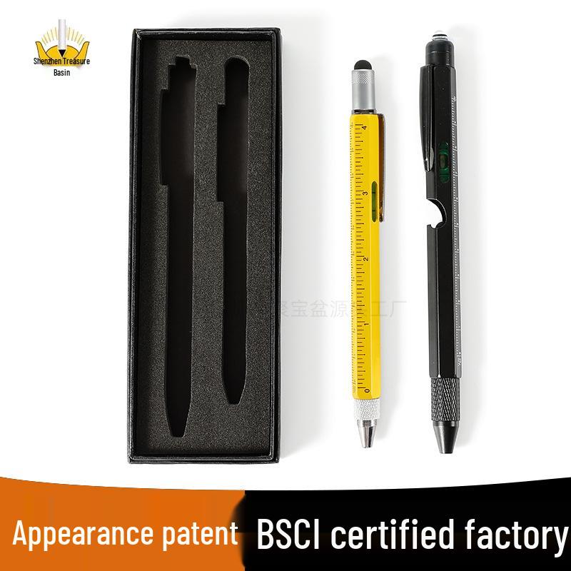 9-in-1 LED Light Pen & Bottle Opener Multi-tool with 6-in-1 Ballpoint Pen, Gift Boxed Bullet Type 1.0
9-in-1 LED Light Pen & Bottle Opener Multi-tool with 6-in-1 Ballpoint Pen, Gift Boxed Bullet Type 1.0