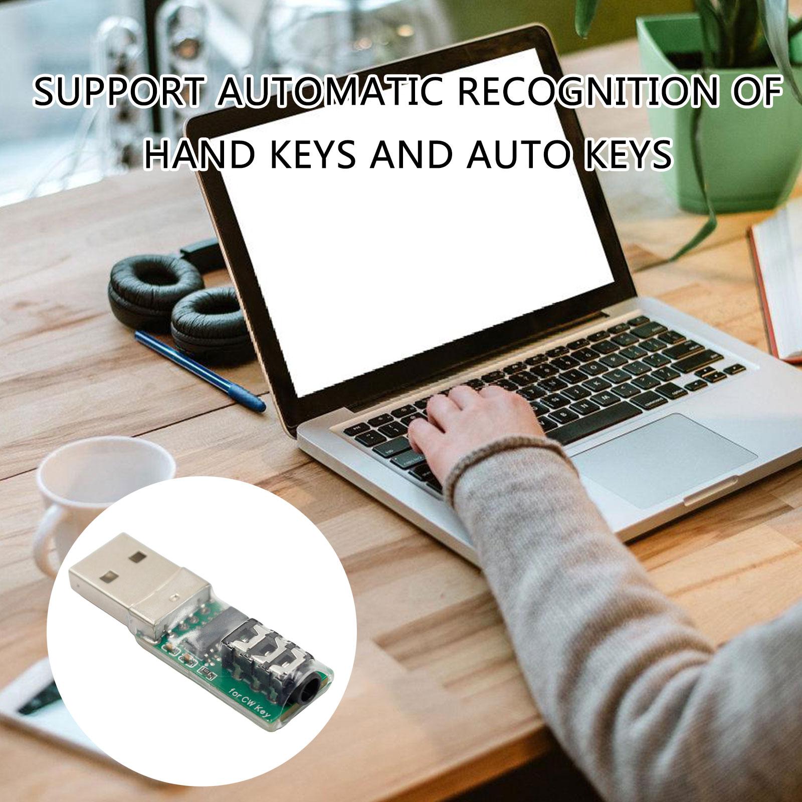 Morse Code Training Adapter USB Key Trainer for VBand/CW Key Mobile Computer 3.5mm Jack Support CW Key Trainer Connector B
Morse Code Training Adapter USB Key Trainer for VBand/CW Key Mobile Computer 3.5mm Jack Support CW Key Trainer Connector B