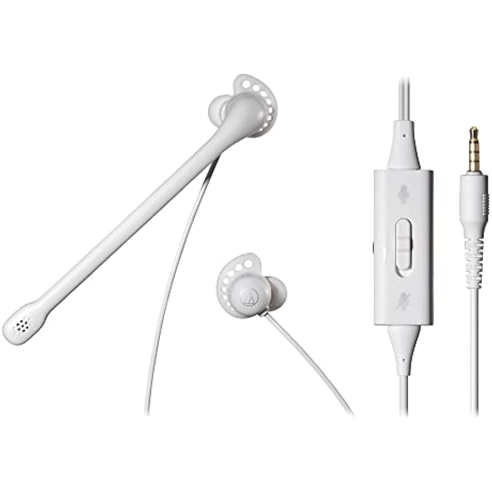 Audio-Technica ATH-202COM In-ear Headset PC/PS4/PS5/Switch/Xbox One/ 3.5mm Stereo 4 Pole Noise Ca...
Audio-Technica ATH-202COM In-ear Headset PC/PS4/PS5/Switch/Xbox One/ 3.5mm Stereo 4 Pole Noise Ca...