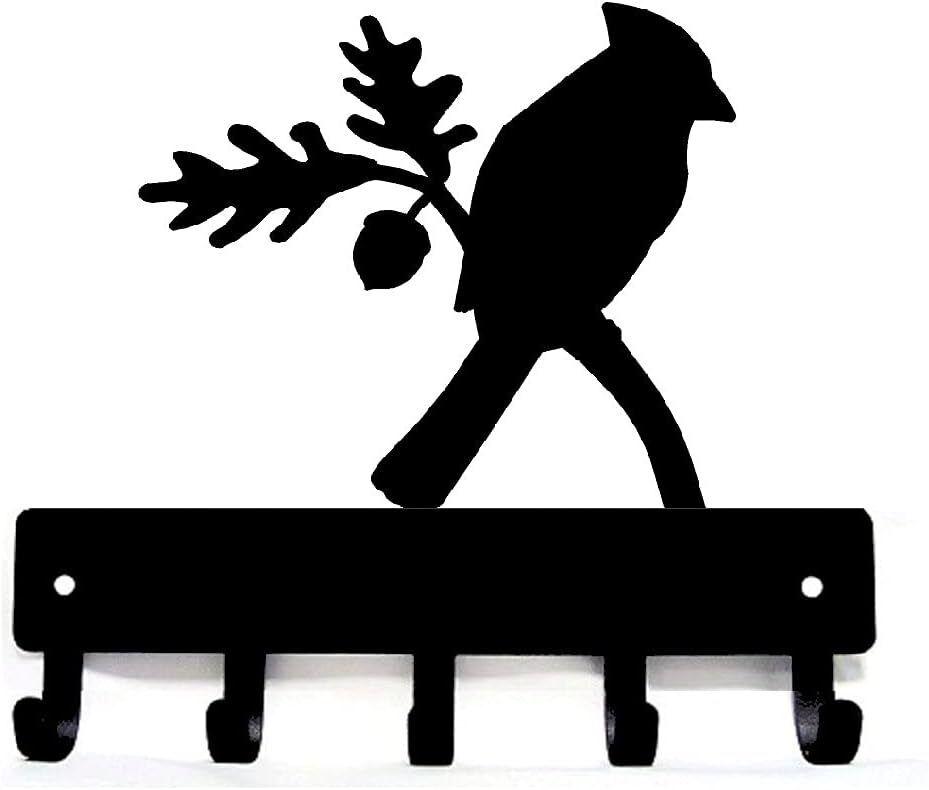 Cardinal Bird Key Rack вешалка - 6 дюймов в ширину / 9 дюймов в ширину металлическое настенное искусство
Cardinal Bird Key Rack вешалка - 6 дюймов в ширину / 9 дюймов в ширину металлическое настенное искусство