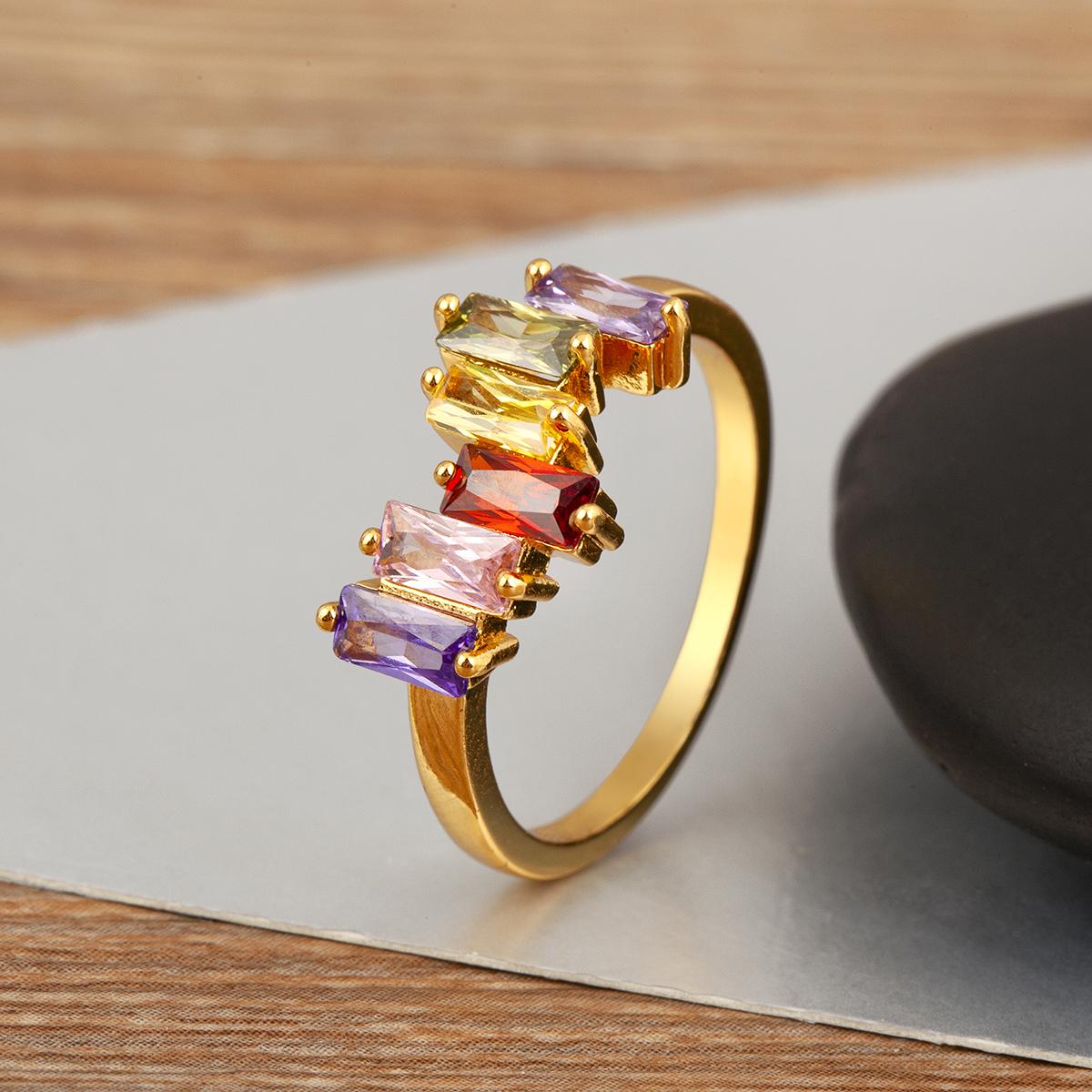 Nidin Light Luxury 3 Styles Rainbow Rings For Female Inlaid Colorful Zircon Elegant Aesthetic Finger Jewelry Gift Wholesale 8
Nidin Light Luxury 3 Styles Rainbow Rings For Female Inlaid Colorful Zircon Elegant Aesthetic Finger Jewelry Gift Wholesale 8