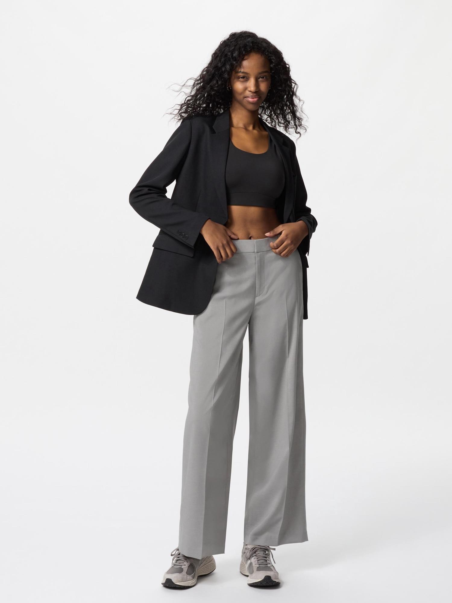 Uniqlo Вражаючі широкі штани Японії довгої довжини 03 GRAY/XS
Uniqlo Вражаючі широкі штани Японії довгої довжини 03 GRAY/XS