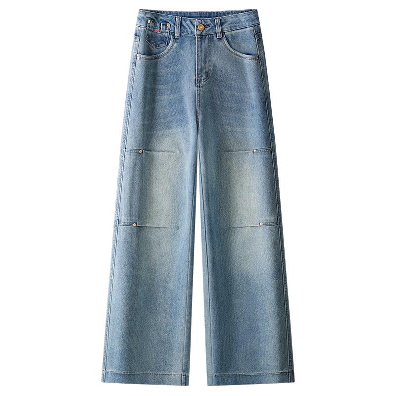 Women s Blue High-Waisted Straight-Leg Jeans - 2025 New Summer Loose & Slimming Design Medium синий
Women s Blue High-Waisted Straight-Leg Jeans - 2025 New Summer Loose & Slimming Design Medium синий