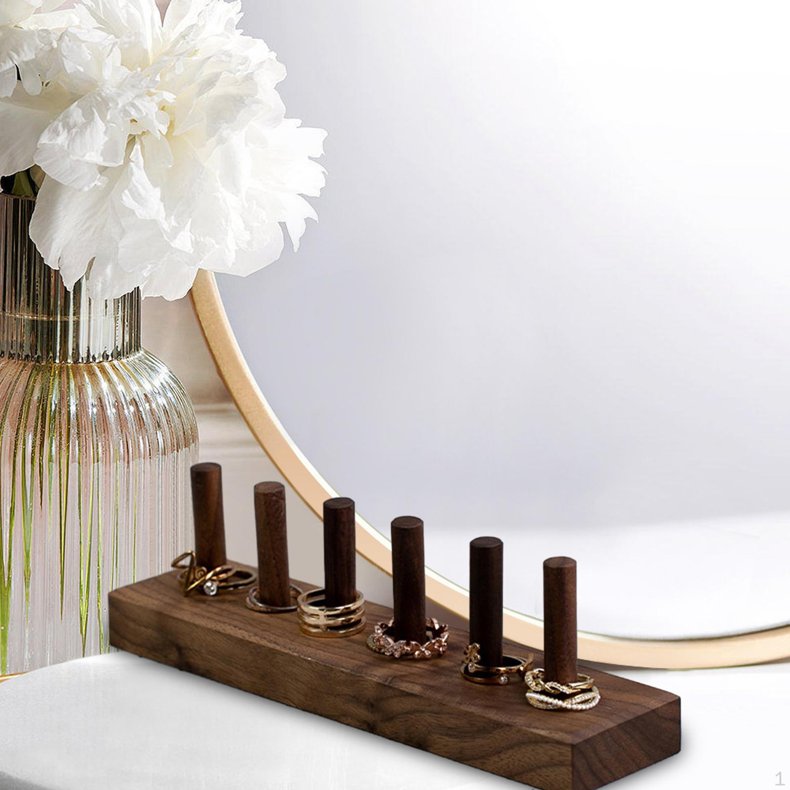 Держатель для ювелирных изделий, органайзер для украшений ко Дню Святого Валентина, органайзер для хранения украшений Ring Rack 20x5x6cm