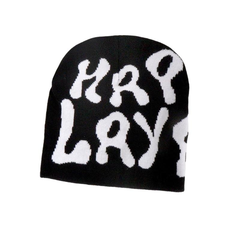 Elastic Windproof Winter Hat Knitted Jacquard Letter Hat for Women Men Keep Ear Warm Hat Soft Cold Weather Supplies чорний/білий
Elastic Windproof Winter Hat Knitted Jacquard Letter Hat for Women Men Keep Ear Warm Hat Soft Cold Weather Supplies чорний/білий