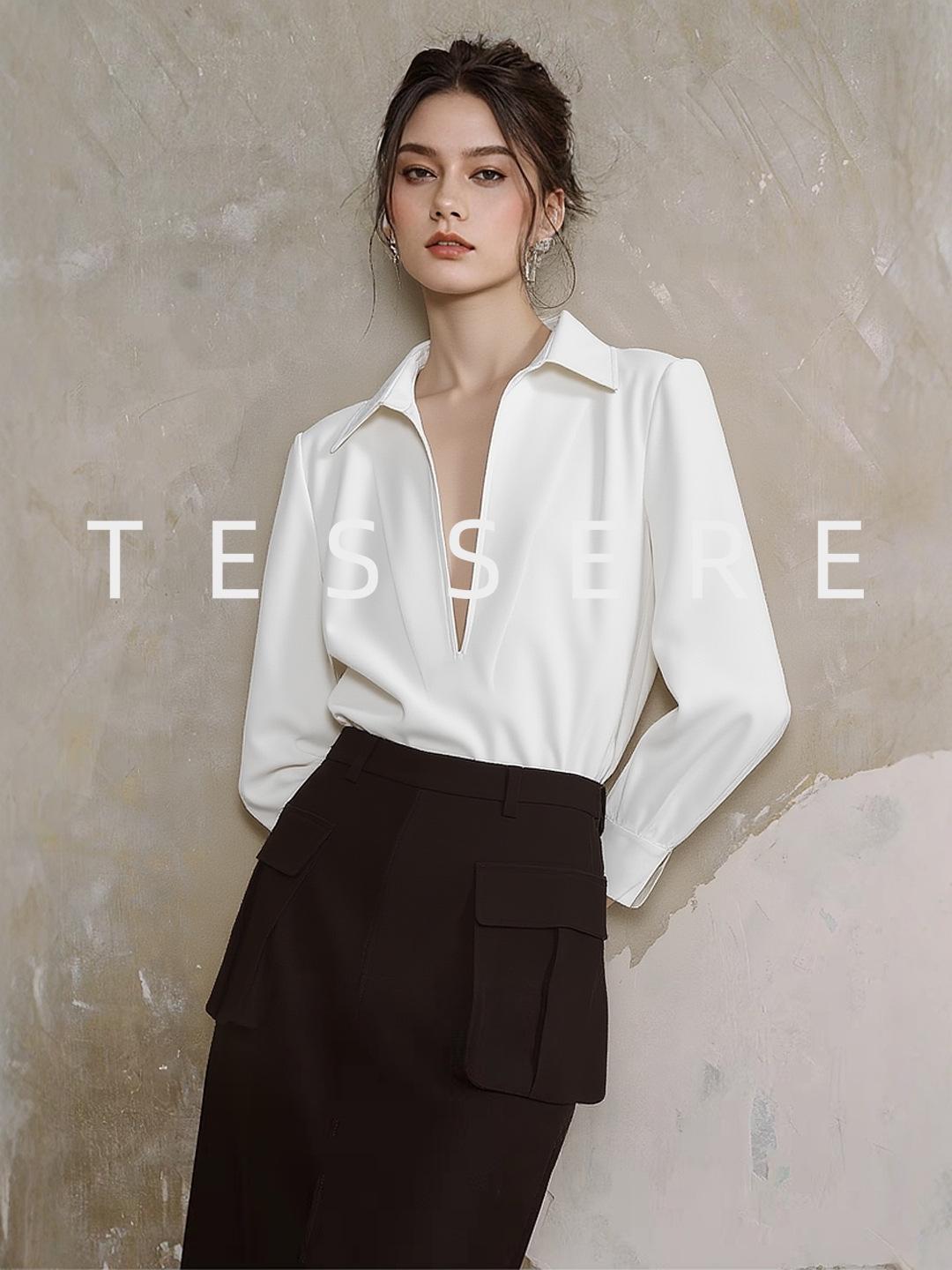 Women s Retro Deep V White Long-Sleeve Cross-Collar Shirt - Perfect for Spring and Autumn Layering. Medium белый
Women s Retro Deep V White Long-Sleeve Cross-Collar Shirt - Perfect for Spring and Autumn Layering. Medium белый