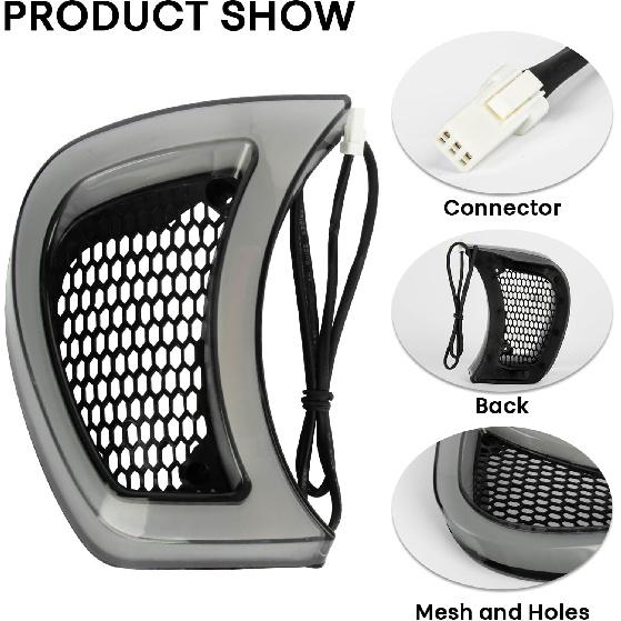 psler LED Turn Signals Light, Motorcycle Vent Accent LED Lamps, Headlight LED Indicator Lights for Road Glide FLTRXS 2015-2023
psler LED Turn Signals Light, Motorcycle Vent Accent LED Lamps, Headlight LED Indicator Lights for Road Glide FLTRXS 2015-2023