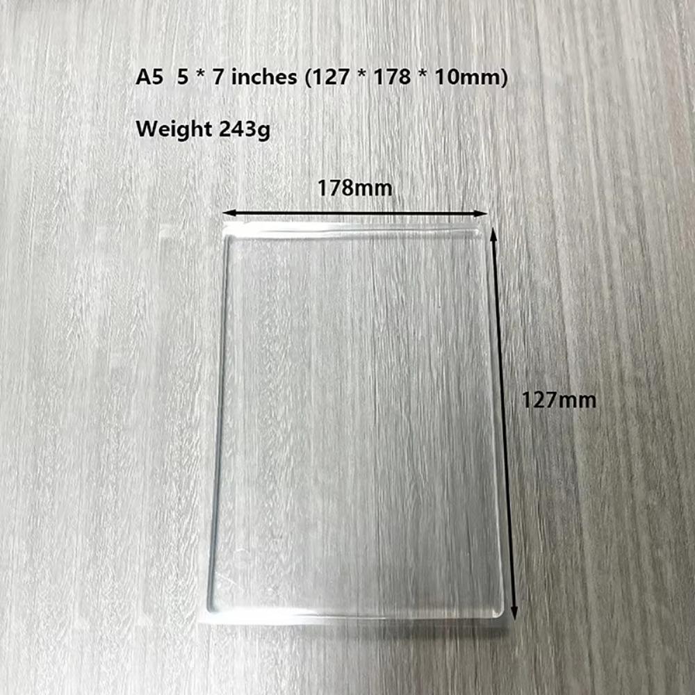 Прозрачная гелевая пластина многоразовая гелевая пластина для художественного геля новая гелевая пластина для печати расходные материалы для печати A5
Прозрачная гелевая пластина многоразовая гелевая пластина для художественного геля новая гелевая пластина для печати расходные материалы для печати A5