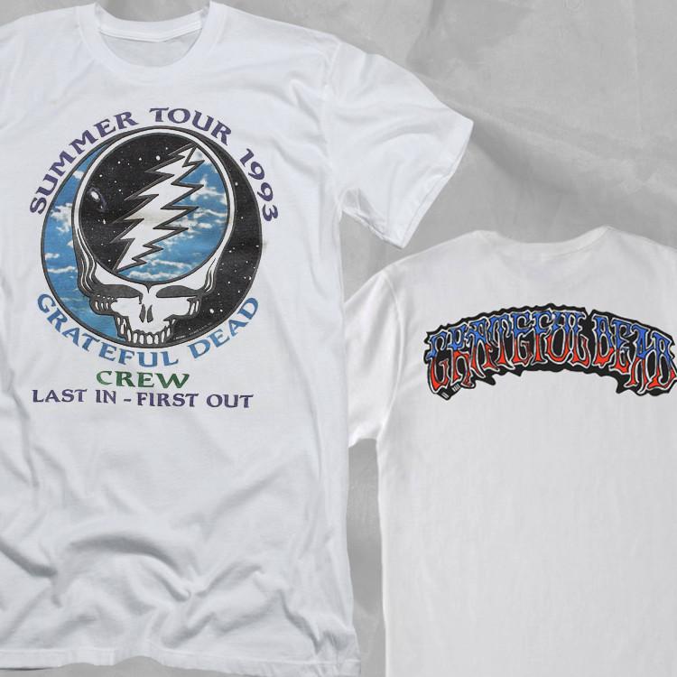 GRATEFUL DEAD SUMMER 1993 TOUR CREW White Double Sided T-Shirt S
GRATEFUL DEAD SUMMER 1993 TOUR CREW White Double Sided T-Shirt S