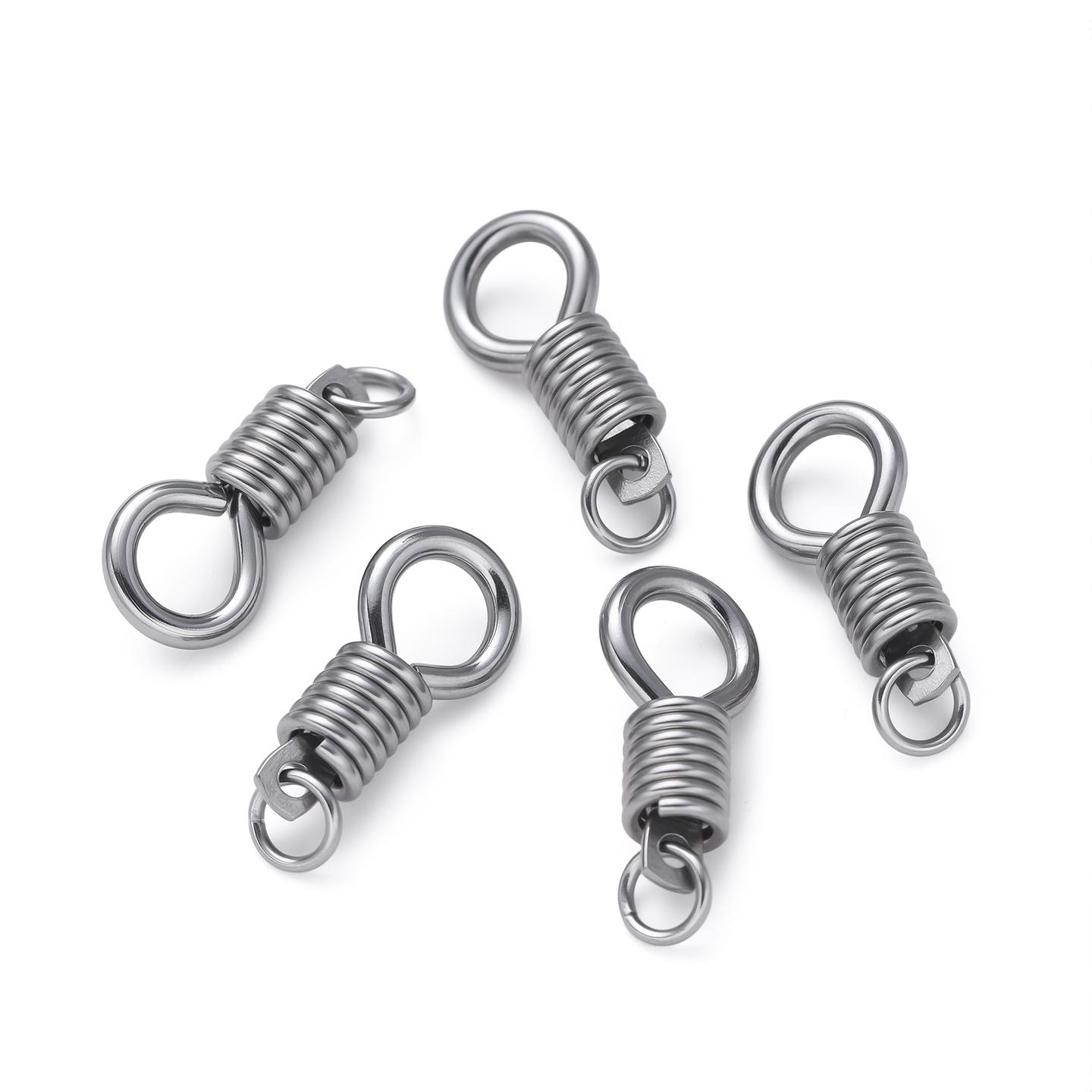 1Pcs/Lot 304 Stainless Steel Metal Spring Ring Buckle Clasps for Handmade DIY Jewelry Necklace Bracelet Making Accessories
1Pcs/Lot 304 Stainless Steel Metal Spring Ring Buckle Clasps for Handmade DIY Jewelry Necklace Bracelet Making Accessories