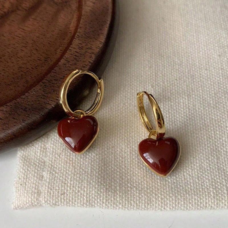 2 шт. Двусторонние серьги-пусеты в форме сердца с масляной эмалью, Подходят для повседневной носки, свиданий, отпуска, свадьбы для женщин, на День святого Валентина, маме, матери, на День матери, подарок one-size
2 шт. Двусторонние серьги-пусеты в форме сердца с масляной эмалью, Подходят для повседневной носки, свиданий, отпуска, свадьбы для женщин, на День святого Валентина, маме, матери, на День матери, подарок one-size