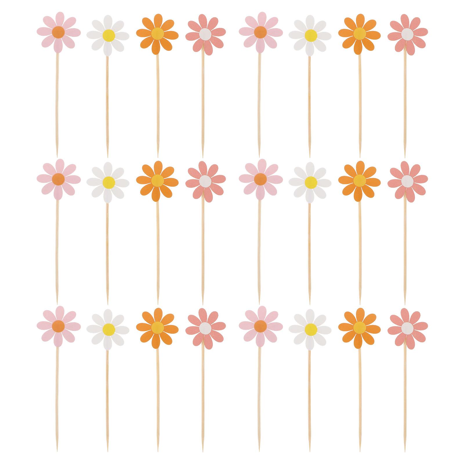 40 pcs Daisy Cake Toppers Cake Decoration Artificial Flower Cupcake Toppers Birthday Party Wooden Picks Daisy Flower Topper
40 pcs Daisy Cake Toppers Cake Decoration Artificial Flower Cupcake Toppers Birthday Party Wooden Picks Daisy Flower Topper