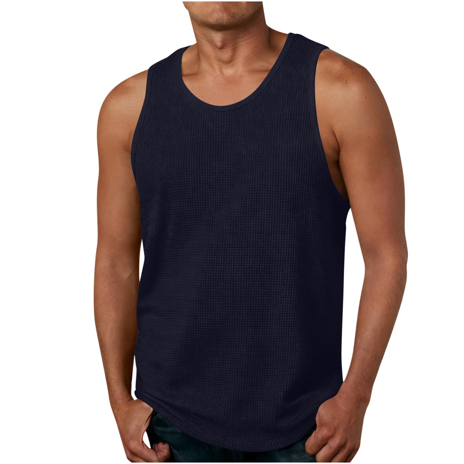 Men s Summer Casual Fitness Sports Sleeveless Base Vest L Темно-синій
Men s Summer Casual Fitness Sports Sleeveless Base Vest L Темно-синій