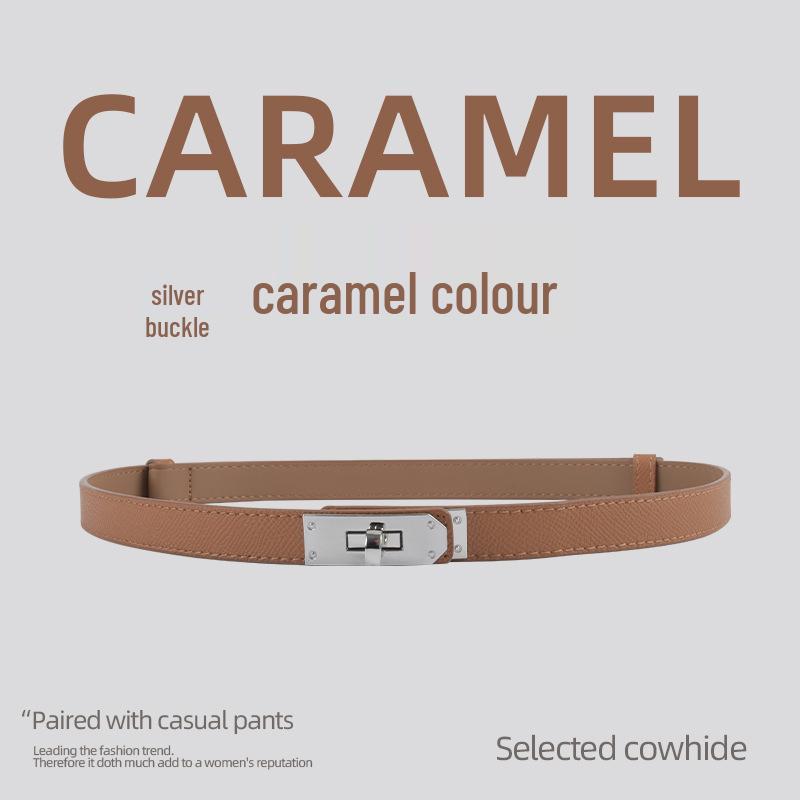 Женский модный ремень из высококачественной кожи - высококачественная коровья кожа, универсальное украшение на талию для платьев
Женский модный ремень из высококачественной кожи - высококачественная коровья кожа, универсальное украшение на талию для платьев