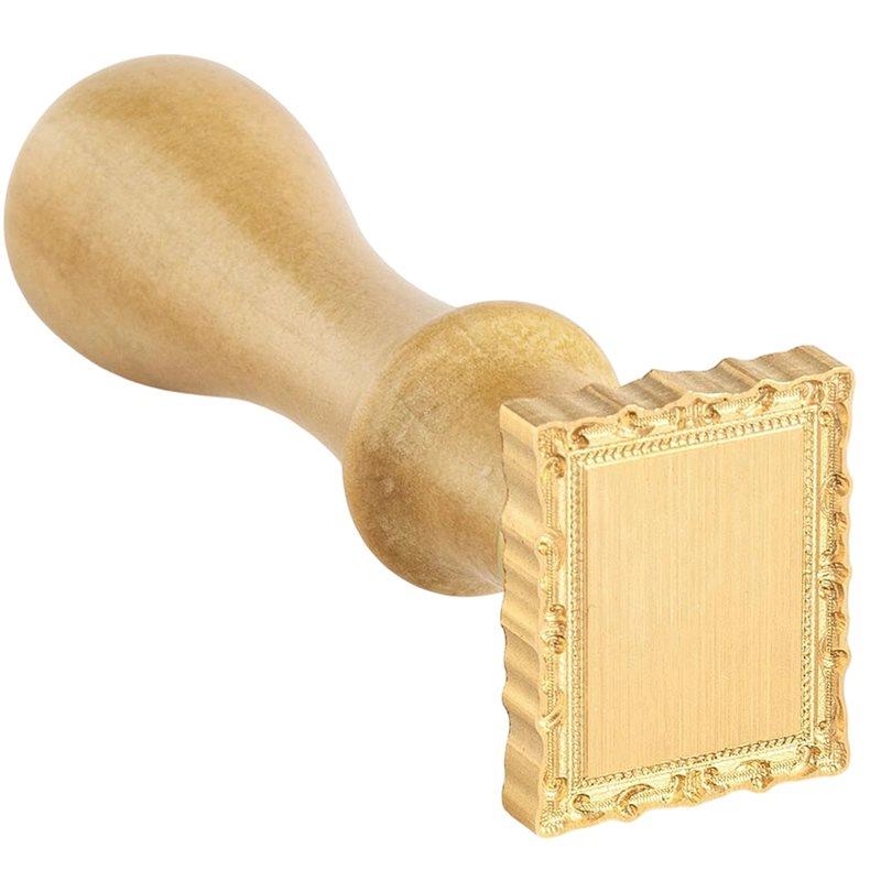 For Wax Seal Stamp Frame, 3D Embossed Flower Relief Carving Brass Head And Wood Handle For Wax Seal Kit
For Wax Seal Stamp Frame, 3D Embossed Flower Relief Carving Brass Head And Wood Handle For Wax Seal Kit
