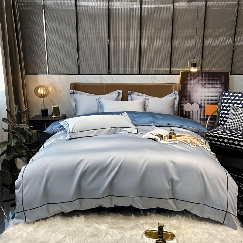 Embroidery Long-Staple 100% Cotton Flat Sheet Silky Bedlinens Bedding Set Sheet Queen King Size 200x230cm 4pcs
Embroidery Long-Staple 100% Cotton Flat Sheet Silky Bedlinens Bedding Set Sheet Queen King Size 200x230cm 4pcs