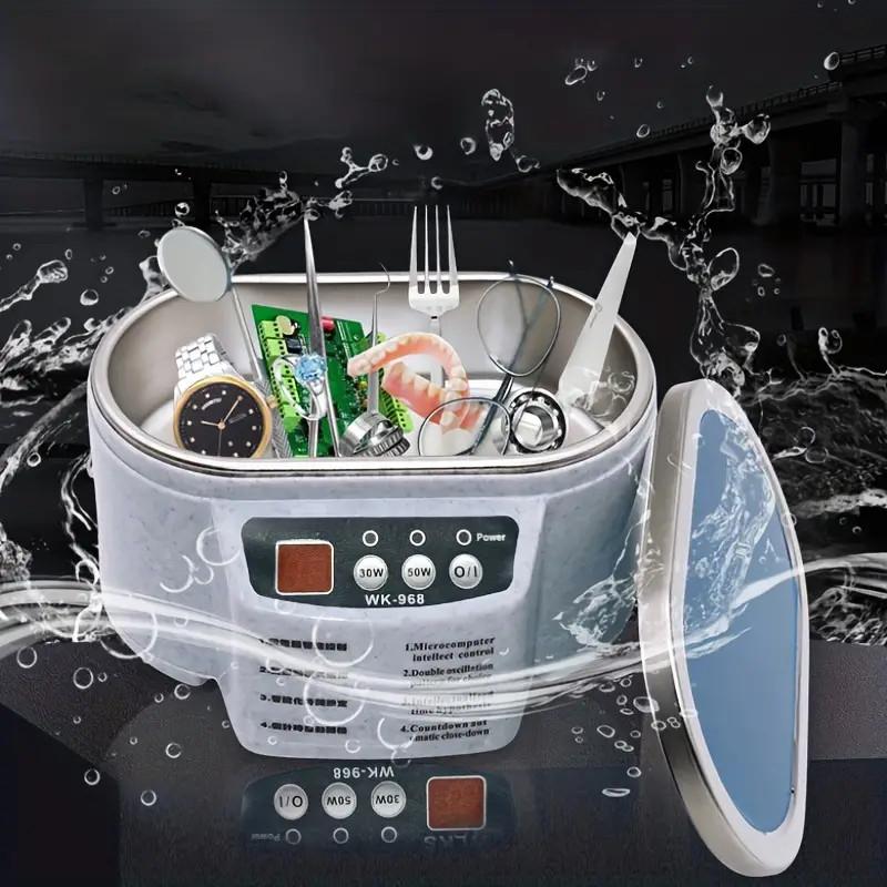 Household Ultrasonic Cleaner High Frequency Ultrasound Jewelry Washing Bath Ultrasonic Glasses Cleaning Machine
Household Ultrasonic Cleaner High Frequency Ultrasound Jewelry Washing Bath Ultrasonic Glasses Cleaning Machine