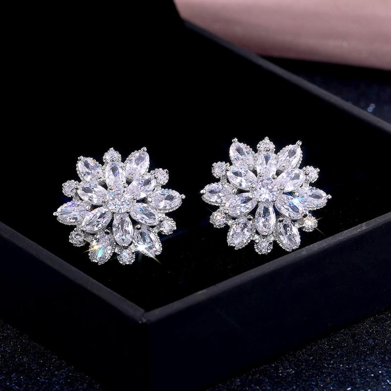 CAISHI Brilliant Cubic Zirconia Zircon Stud Earrings for Women Elegant Daily Wearable Accessories Engagement Wedding Zircon
CAISHI Brilliant Cubic Zirconia Zircon Stud Earrings for Women Elegant Daily Wearable Accessories Engagement Wedding Zircon