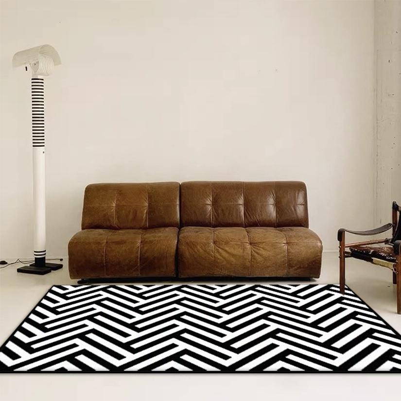 Современный полосатый ковер для гостиной, простой стиль, домашний, для дивана, ковры большой площади, для спальни, лаунжа, мягкий напольный коврик, прикроватный, нескользящий, плюшевый ковер 60*90cm
Современный полосатый ковер для гостиной, простой стиль, домашний, для дивана, ковры большой площади, для спальни, лаунжа, мягкий напольный коврик, прикроватный, нескользящий, плюшевый ковер 60*90cm