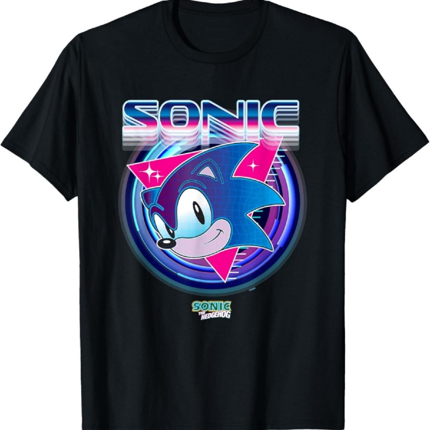 Футболка Sonic The Hedgehog Sonic Face Ретро Неоновый Логотип XXXXXL чёрный
Футболка Sonic The Hedgehog Sonic Face Ретро Неоновый Логотип XXXXXL чёрный