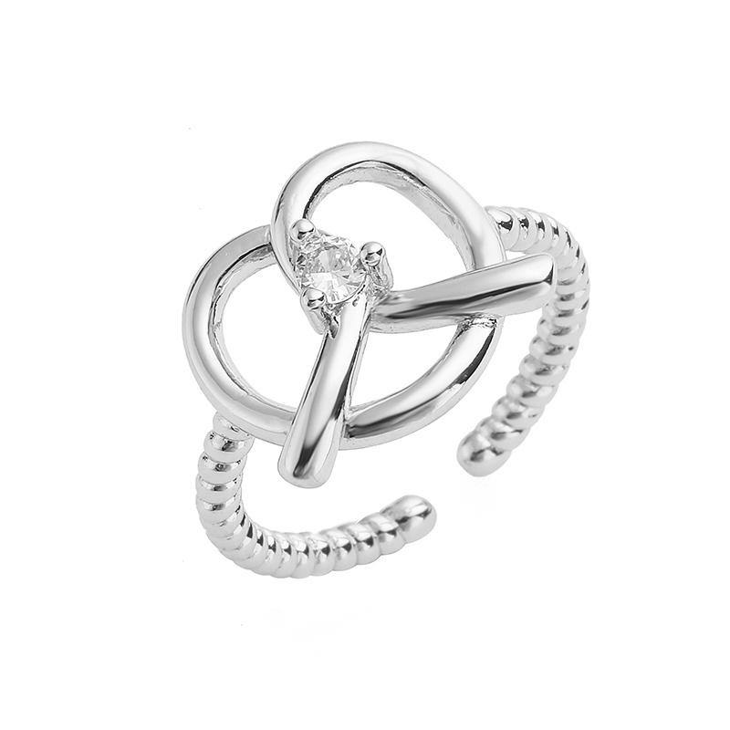 HECHENG,18K Gold-Plated Zirconia Sweet Lady Bow Heart Ring Open Adjustable Women s Romantic Jewellery resizable
HECHENG,18K Gold-Plated Zirconia Sweet Lady Bow Heart Ring Open Adjustable Women s Romantic Jewellery resizable