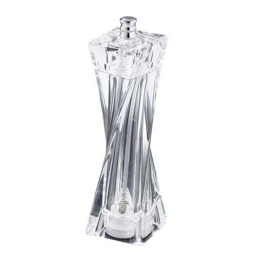 Sato Metal Industries SALUS Twist Pepper Mill, Medium, Clear
Sato Metal Industries SALUS Twist Pepper Mill, Medium, Clear