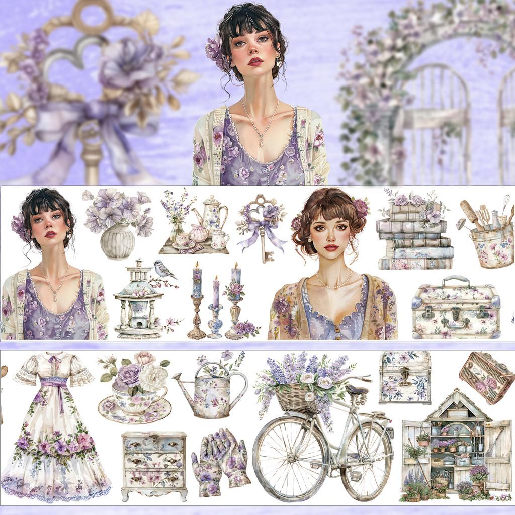 Journamm 60mm*2m Scrapbooking Girls Tape Sticker Character Tape Decorative Collage Journaling DIY Scrapbooking Stationery
Journamm 60mm*2m Scrapbooking Girls Tape Sticker Character Tape Decorative Collage Journaling DIY Scrapbooking Stationery