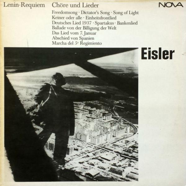 LP Record HANNS EISLER LeninReqiem Chre Und Lieder 885174 NOVA 1980 Germany Classical Used
LP Record HANNS EISLER LeninReqiem Chre Und Lieder 885174 NOVA 1980 Germany Classical Used