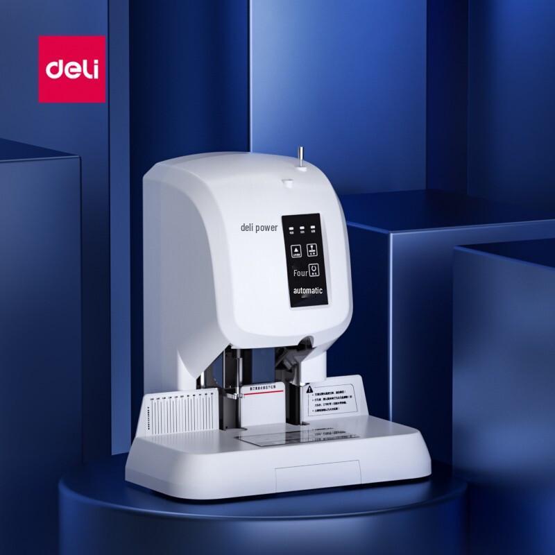 Deli 3880 Semi-Automatic Financial Binding Machine with Laser Positioning CN plug (adapter included)
Deli 3880 Semi-Automatic Financial Binding Machine with Laser Positioning CN plug (adapter included)