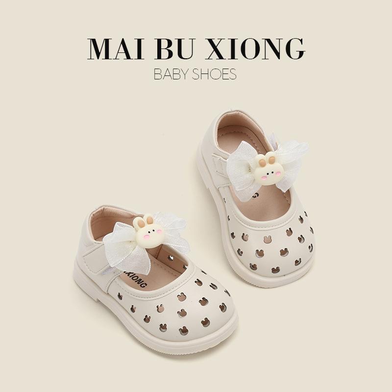MAIBUXIONG Детская обувь для ходьбы Одиночные туфли Бант Маленькие детские туфли Детская девочка Малыш Корейская маленькая кожаная обувь Детская обувь для девочек