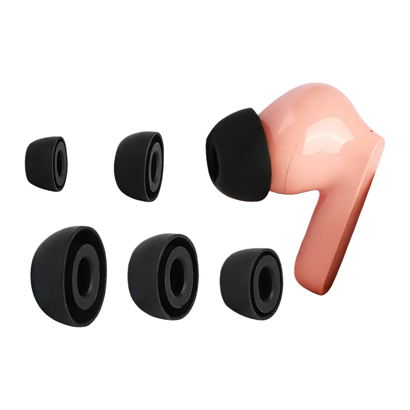 1 Set 3 Pair Silicone Earbuds Tip Earplugs Enhances Grip Sweat Resistant Protections for Buds Multiple Size белый
1 Set 3 Pair Silicone Earbuds Tip Earplugs Enhances Grip Sweat Resistant Protections for Buds Multiple Size белый