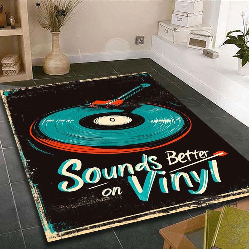 New Living Room Record Carpet, Retro Record-CD Printed Doormat, Music Theme Carpet, Non-slip Soft Indoor Floor Mat Can Be Custom 40x60cm
New Living Room Record Carpet, Retro Record-CD Printed Doormat, Music Theme Carpet, Non-slip Soft Indoor Floor Mat Can Be Custom 40x60cm