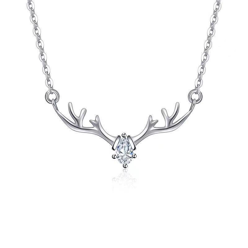 Women s Reindeer Pendant Necklace - Light Luxury, Simple, for Christmas and Everyday Wear
Women s Reindeer Pendant Necklace - Light Luxury, Simple, for Christmas and Everyday Wear