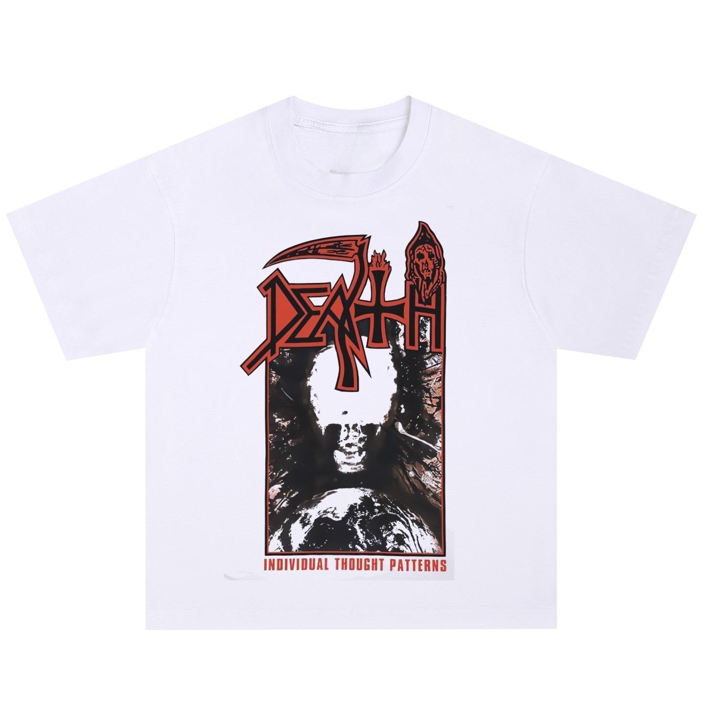 Death Bandrelated Pure Cotton Tshirts for Men Women in The World of Death Metal Suitable for Rock Fans in Europe and America M
Death Bandrelated Pure Cotton Tshirts for Men Women in The World of Death Metal Suitable for Rock Fans in Europe and America M