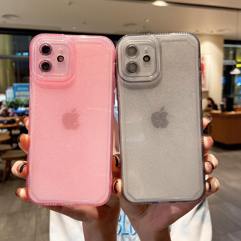 Для iPhone 13 Прозрачный блестящий чехол Блестящий мягкий бампер из ТПУ Прозрачный защитный чехол для телефона iPhone XR XS Max 7 8 Plus iPhone11 iPhone12
Для iPhone 13 Прозрачный блестящий чехол Блестящий мягкий бампер из ТПУ Прозрачный защитный чехол для телефона iPhone XR XS Max 7 8 Plus iPhone11 iPhone12