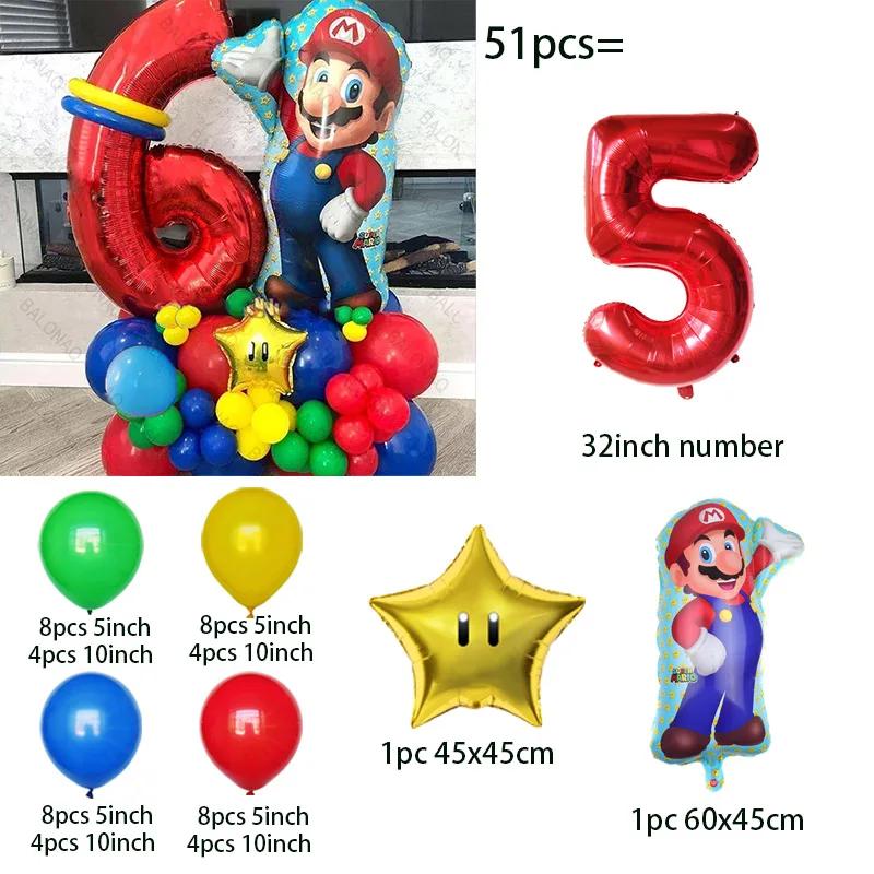 Super Mario Thematic Party Balloons Birthday Background Decoration Number Aluminum Cute Cartoon Children Decorations Sensory Compression Bouncy as picture
Super Mario Thematic Party Balloons Birthday Background Decoration Number Aluminum Cute Cartoon Children Decorations Sensory Compression Bouncy as picture