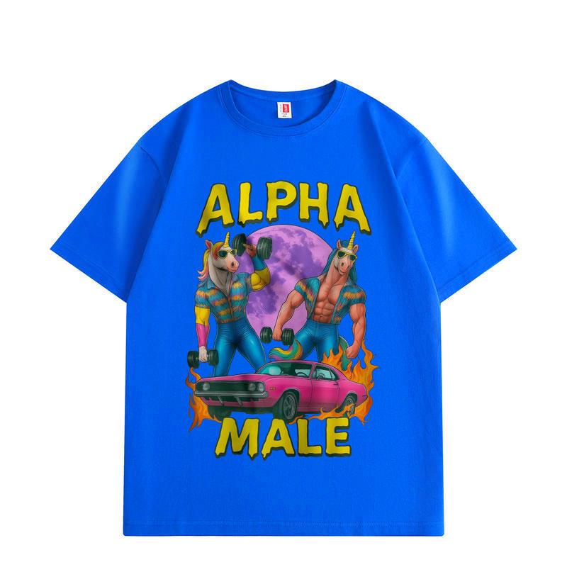 Alpha Male Funny Meme Graphic T Shirts Men Women Clothing Harajuku Y2k Short Sleeve T-shirt Summer Casual Loose T-shirts 3XL
Alpha Male Funny Meme Graphic T Shirts Men Women Clothing Harajuku Y2k Short Sleeve T-shirt Summer Casual Loose T-shirts 3XL