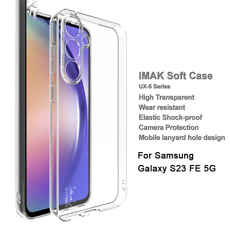 IMAK UX-5 Series For Samsung Galaxy S23 FE Clear Phone Shell Dustproof Cover TPU Cell Phone Case A
IMAK UX-5 Series For Samsung Galaxy S23 FE Clear Phone Shell Dustproof Cover TPU Cell Phone Case A